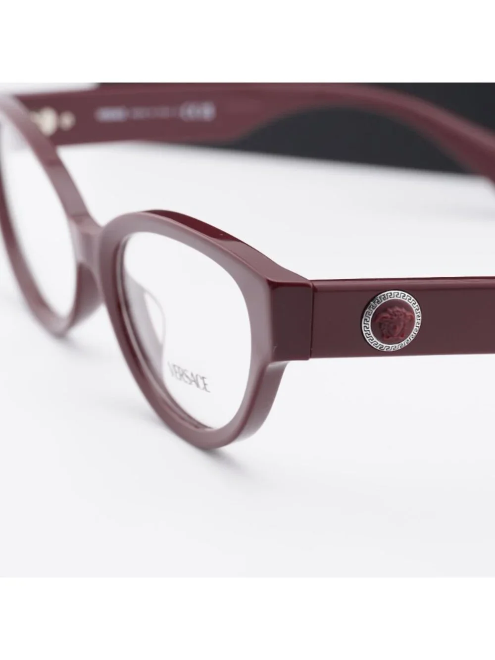 Versace VE3361U 5487 Cat Eye Eyeglasses 53mm - Bordeaux 53mm